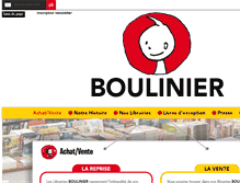 Tablet Screenshot of boulinier.com